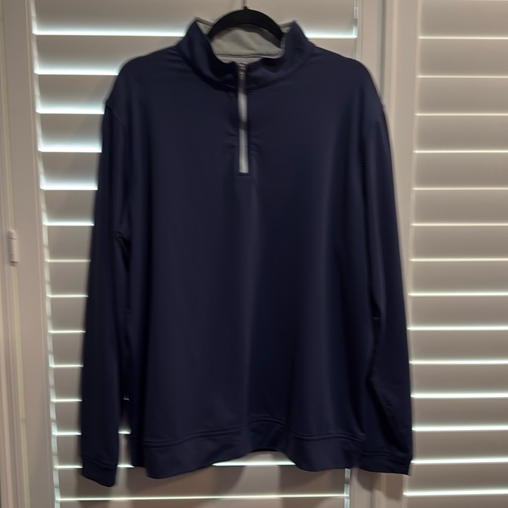 PETER MILLAR quarter zip in XL